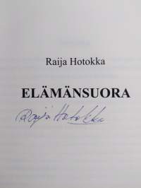 Elämänsuora (signeerattu)