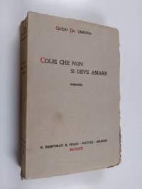 Colei che mon si deve amare