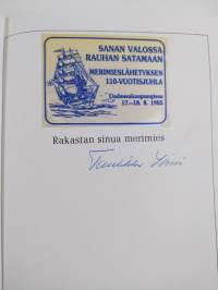 Rakastan sinua merimies (signeerattu)