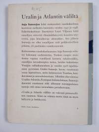 Uralin ja Atlantin väliltä