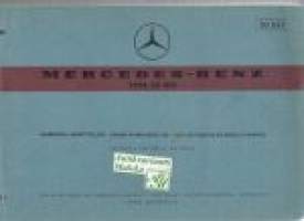 Mercedes-Benz  type LP 810 Chassis and body spare parts list  Varaosakuvasto  1966