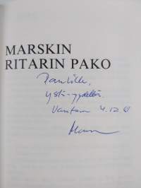 Marskin ritarin pako (signeerattu, tekijän omiste)