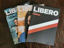 Libero (nuorten kulttuuri- ja mielipidelehti) 3/2012, 4/2012 ja 1/2018