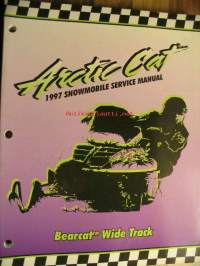 Arctic Cat Snowmobile 1997 Bearcat Wide Track Service Manual moottorikelkka korjaamokäsikirja