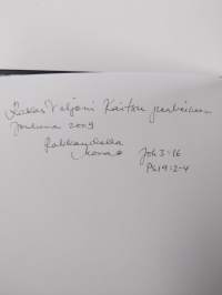 Rakkauslaulu (signeerattu, tekijän omiste)