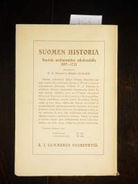 Suomen historia Ruotsin mahtavuuden aikakaudella 1617-1721, IV nide