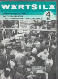 Wärtsilä Oy henkilöstölehti 1980 nr  4 / 100 vuotta, tapaturmat, ulkomaantoiminta