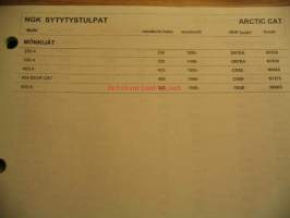 NGK Sytytystulpat 2003-2004 Moottoripyörät