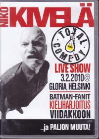 Total Comedy - Niko Kivelä Live Show 3.2. 2010 Helsinki. Stand up -komediaa.