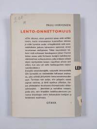 Lento-onnettomuus : jännitysromaani