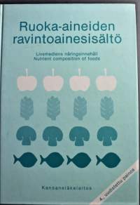 Ruoka-aineiden ravintoainesisältö = Livsmedlens näringsinnehåll = Nutrient composition of foods