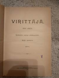 Virittäjä kotikielen seuran aikakausilehti 4. Vuosikerta v. 1900