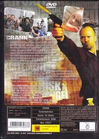 DVD - Crank, 2006. - Toimintatrilleri. Jason Statham, Amy Smart