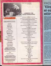 Lemmikki (-lehti) 1990 N:o 7. Eläinystävän ykköslehti, Keskiaukeamajulisteessa Chow-Chow. Katso sisältö kuvista.