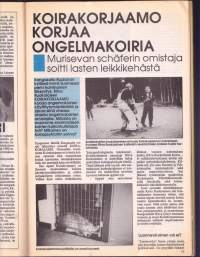 Lemmikki (-lehti) 1990 N:o 7. Eläinystävän ykköslehti, Keskiaukeamajulisteessa Chow-Chow. Katso sisältö kuvista.