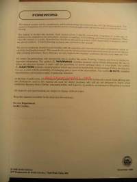 Arctic Cat 1997 Snowmobile ZR 440 Service Manual moottorikelkka korjaamokäsikirja