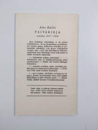 Surmaava Eros : Aino Kallaksen kirjailijakuva