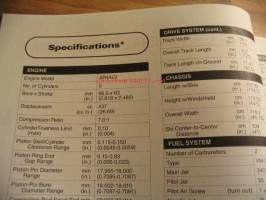 Arctic Cat 1997 Snowmobile ZR 440 Service Manual moottorikelkka korjaamokäsikirja