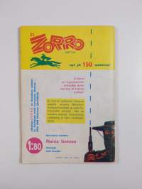 El Zorro nro 158 4/1972 : Tyttö kuin tiikerililja