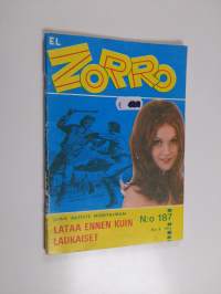 El Zorro nro 187 9/1974 : Lataa ennen kuin laukaiset