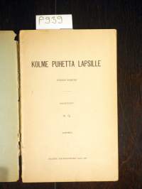 Kolme puhetta lapsille