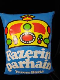 Fazerin parhain puhallettava mainos