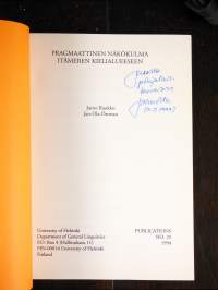 Pragmaattinen näkökulma Itämeren kielialueeseen