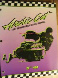 Arctic Cat 1997 Snowmobile ZL 440 Service Manual moottorikelkka korjaamokäsikirja