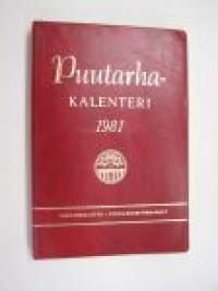 Puutarhakalenteri 1981