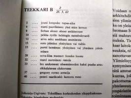 Teekkari B 2 55.5.1963