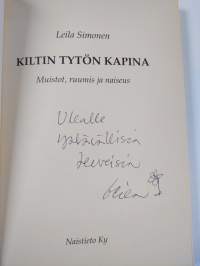 Kiltin tytön kapina : muistot, ruumis ja naiseus (signeerattu, tekijän omiste)