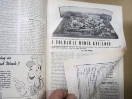 Railroad Model Craftsman 1950 July -pienoismallilehti