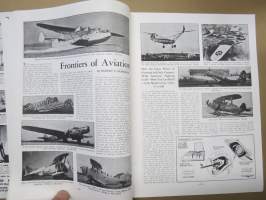 Model Airplane News 1938 February, kansikuvitus Josef Kotula