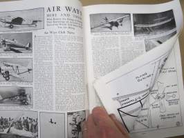 Model Airplane News 1938 February, kansikuvitus Josef Kotula