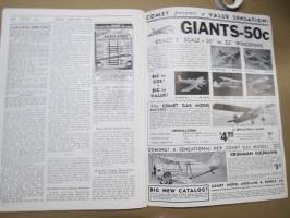Model Airplane News 1938 February, kansikuvitus Josef Kotula
