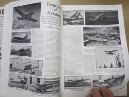 Model Airplane News 1938 March, kansikuvtus Josef Kotula