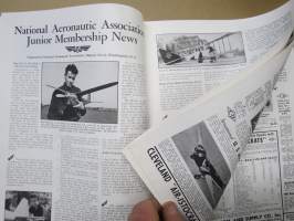 Model Airplane News 1938 April, kansikuvitus Josef Kotula