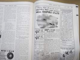 Model Airplane News 1938 April, kansikuvitus Josef Kotula