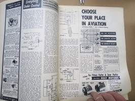 Air Trails Hobbies for young men 1954 October, kansikuvitus Gay Welker