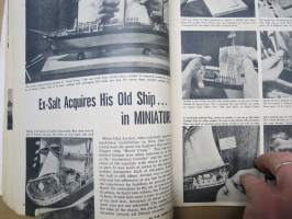 Air Trails Hobbies for young men 1954 October, kansikuvitus Gay Welker