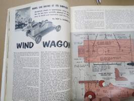 Air Trails Hobbies for young men 1954 October, kansikuvitus Gay Welker