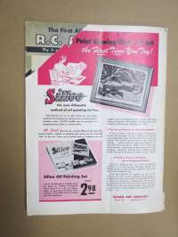 Air Trails Hobbies for young men 1954 October, kansikuvitus Gay Welker
