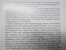 Viipurin kaupungin historia I - Vuoteen 1617