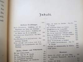 Das Grosse Welt-Panorama der Reisen, Abenteurer, Wunder, Entdeckungen und Kulturarten in Wort und Bild - Ein Jahrbuch für alle Gebildeten