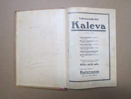 Työväen Kalenteri 1918, sis. mm. seur. artikkelit; (Venäjän) Vallankumouksen pyörteissä, Kun jääpalatsi sortui, Muurmannin rannalta, Pönttövuoren