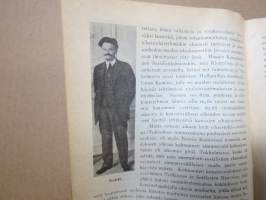 Työväen Kalenteri 1918, sis. mm. seur. artikkelit; (Venäjän) Vallankumouksen pyörteissä, Kun jääpalatsi sortui, Muurmannin rannalta, Pönttövuoren