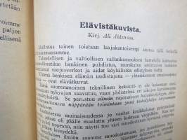 Työväen Kalenteri 1918, sis. mm. seur. artikkelit; (Venäjän) Vallankumouksen pyörteissä, Kun jääpalatsi sortui, Muurmannin rannalta, Pönttövuoren