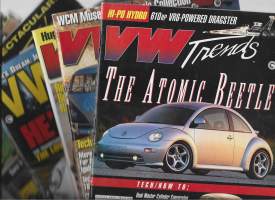 VW  Volkswagen lehtiä 1990-luku  6 kpl erä