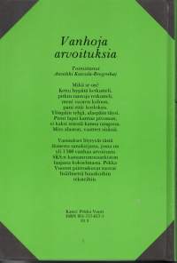 Vanhoja Arvoituksia -mikä se on?