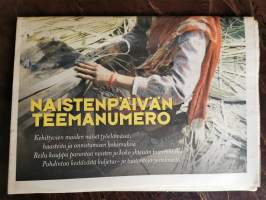 Naistenpäivän teemanumero. Maailmankauppalehti+repu-liite 1/2008